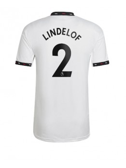 Manchester United Victor Lindelof #2 Auswärtstrikot 2022-23 Kurzarm